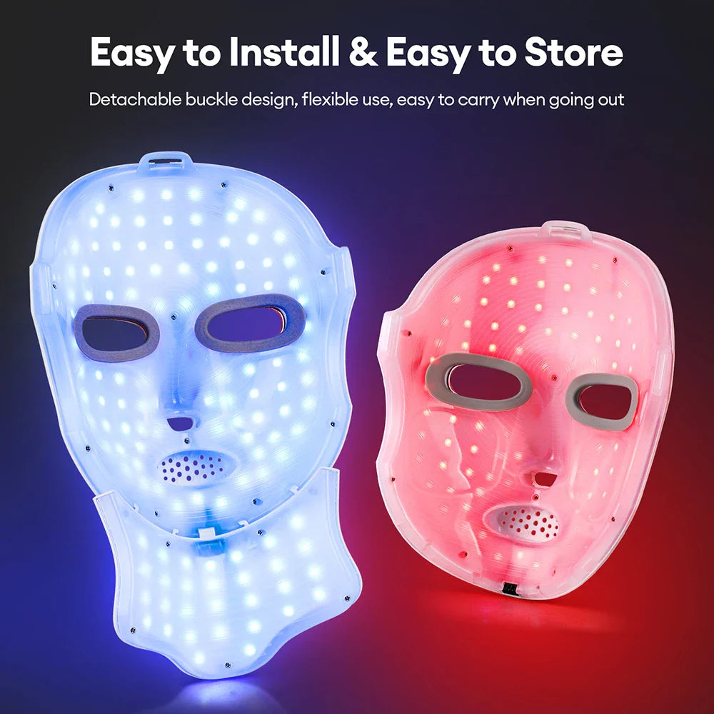 Beawey™ 7-Color LED Face & Neck Beauty Mask