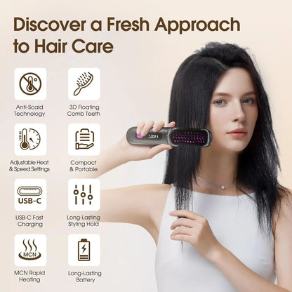 Beawey™ Ionic Hair Straightening Brush